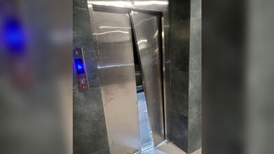 سقوط آسانسور در زرند حادثه آفرید