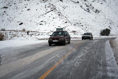 هشدار هواشناسی کرمان نسبت به لغزندگی جاده‌ها