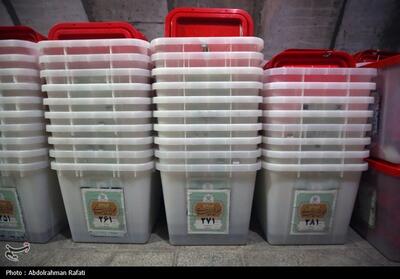 آماده سازی صندوق های اخذ رای در همدان- عکس خبری تسنیم | Tasnim