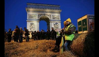 کشاورزان معترض فرانسوی سرکوب شدند