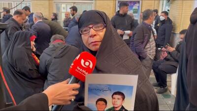 درخواست مادر شهید خدامی از نمایندگان منتخب در مجلس شورای اسلامی