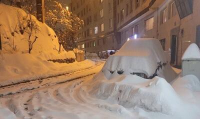 چالش شهرداری با بارش برف فقط در چند منطقه تهران! | اقتصاد24