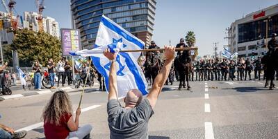 تظاهرات خانواده اسرای اسرائیلی در تل آویو/ درخواست فوری برای توافق با حماس