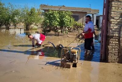 ۶ روستای جنوب کرمان گرفتار سیلاب شدند
