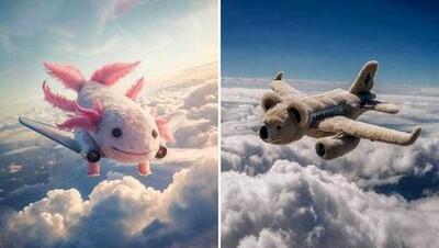 (تصاویر) اگر هواپیما شبیه حیوانات بود! کدام جذاب تر است؟