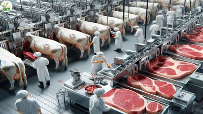 (ویدئو) فرآیند پردازش و بسته بندی گران ترین گوشت گاو جهان در یک کارخانه ژاپنی