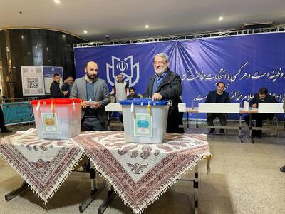 حضور رحمانی فضلی در ستاد انتخابات وزارت کشور