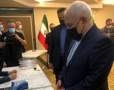 مشارکت ظریف در انتخابات