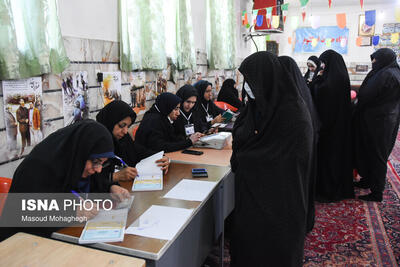 مشارکت ۵۰۰۰ نفر از مردم سمنان در ۱۰ دقیقه ابتدایی انتخابات