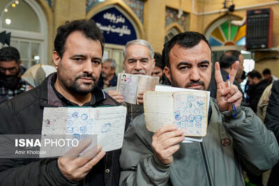 حاشیه رای گیری در مسجد لرزاده تهران