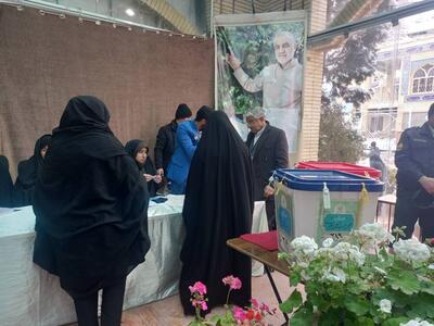 گزارش ایسنا از روز انتخاب در یخبندان کرمان