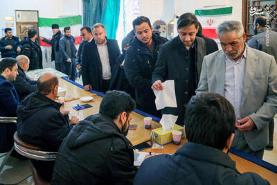 فیلم/ صف رای‌گیری در اردبیل