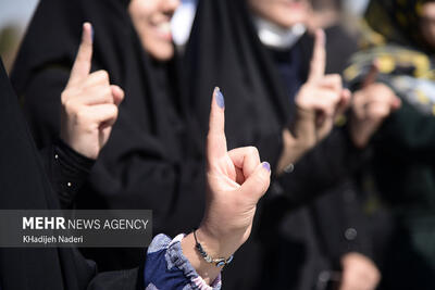حضور مردم اصفهان در پای صندوق‌های رای