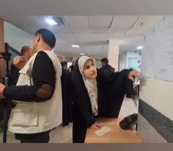 حضور پرشور رای اولی های کردستانی در پای صندوق های رای