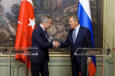 دیدار وزرای خارجه روسیه و ترکیه در آنتالیا