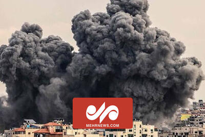 تصاویری از جنایت هولناک صهیونیست‌ها در غزه