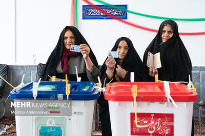 حماسه حضور به ویژه رای اولی های مردم آران و بیدگل در انتخابات ۱۱