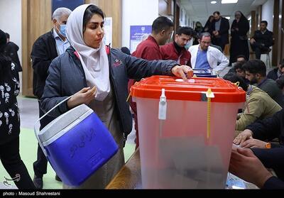 صندوق رای سیار در بیمارستان شریعتی- عکس خبری تسنیم | Tasnim