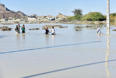 باران در  سیستان و بلوچستان خشک، سیل شد