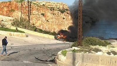 شهادت 3 عضو حزب الله لبنان در حمله پهپادی اسرائیل به خوردو آنها