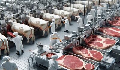 فرآیند پردازش و بسته بندی گران‌ترین گوشت گاو جهان در یک کارخانه ژاپنی (فیلم)