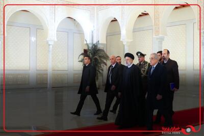 ورود رئیس جمهور به محل برگزاری اجلاس سران اوپک گازی