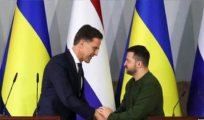 امضای یک توافقنامه امنیتی بین اوکراین و هلند