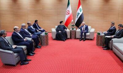 رئیسی در دیدار با رئیس جمهور عراق: اجرای کامل توافقنامه امنیتی دو کشور مبنی بر خلع سلاح و جلوگیری از حضور و فعالیت عناصر تروریستی و تجزیه‌طلب در مرز‌های ایران ضرورت دارد