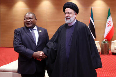 رئیسی و رئیس‌جمهور موزامبیک دیدار کردند