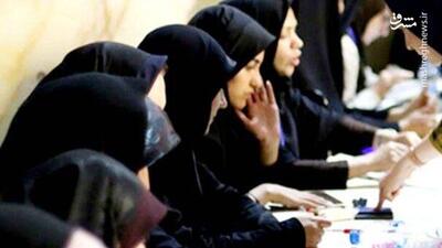 حضور زنان در مرکز انتخابات یعنی زنان چشم اعتماد نظامند