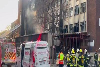 جزییات حادثه حریق یک ساختمان اداری در خیابان تهرانپارس تهران