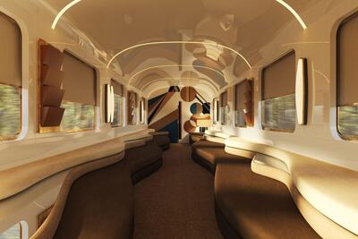 قطار رویایی و لوکس بن‌سلمان برای تبلیغ گردشگری عربستان | رویداد24