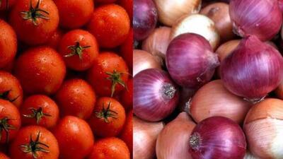 صادرات روزانه ۱۰ هزارتن گوجه فرنگی و پیاز به بازار‌های هدف