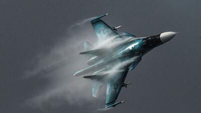 اوکراین : یک جنگنده بمب‌ افکن روسیه را سرنگون کردیم