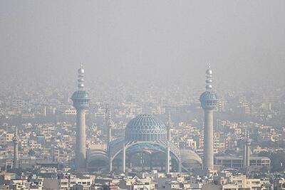 اصفهان قرمز شد/ شاخص هوای ۲ منطقه در وضعیت بنفش