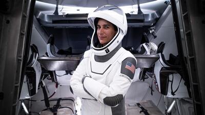 (ویدیو) آب‌بازی یاسمین مقبلی در ایستگاه فضایی بین‌المللی