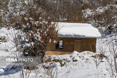 (تصاویر) زمستان روستای ییلاقی بالا چلی