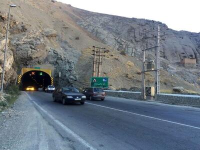 وضعیت عجیب و خطرناک تونل‌های جاده چالوس | رویداد24