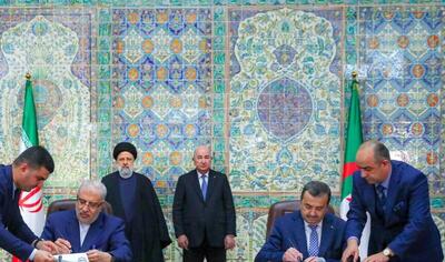 ایران و الجزایر در حوزه نفت و گاز سند همکاری امضا کردند
