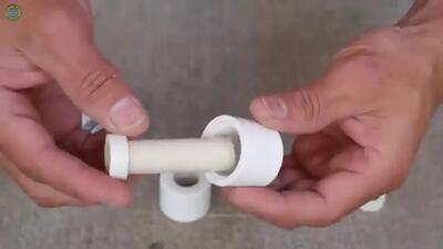 (ویدئو) نحوه نصب راحت و استادانه شلنگ آب به لوله PVC