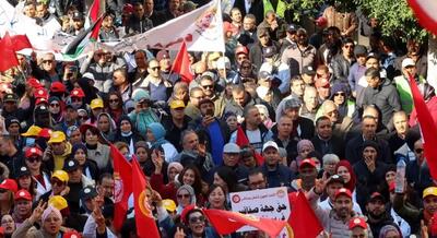 اعتراض کارگران تونسی به سیاست جدید اقتصادی دولت