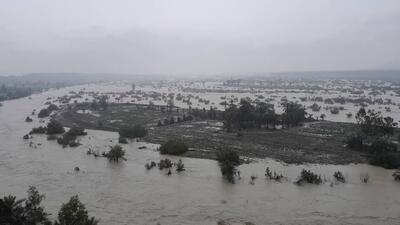 ۱۹۴۷ روستای سیستان و بلوچستان تحت تاثیر سیلاب قرار گرفته است