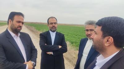 بازدید فرماندار ورامین از پروژه بهسازی جاده روستایی اقبالیه و نشاطیه