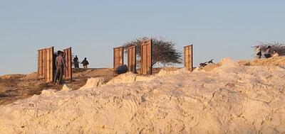 راه‌اندازی اولین موزه صحرایی دَرهای قدیمی ایران در بندر تاریخی لافت