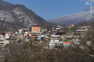 عکس/ زمستان روستای ییلاقی بالا چلی