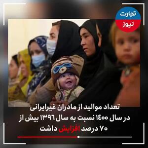 سهم قابل توجه اتباع در آمار فرزندآوری ایران