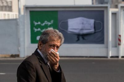 تداوم آلودگی هوای تهران/ کودکان و سالمندان از تردد در فضای باز خودداری کنند