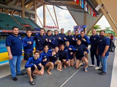 دومین پیروزی پر گل جوانان واترپلو ایران در مسابقات قهرمانی آسیا