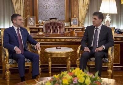 رایزنی مهم سفیر جمهوری آذربایجان با بارزانی/ باکو در اربیل کنسول‌گری افتتاح می‌کند