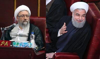 حسن روحانی در مجلس خبرگان حضور یافت +عکس